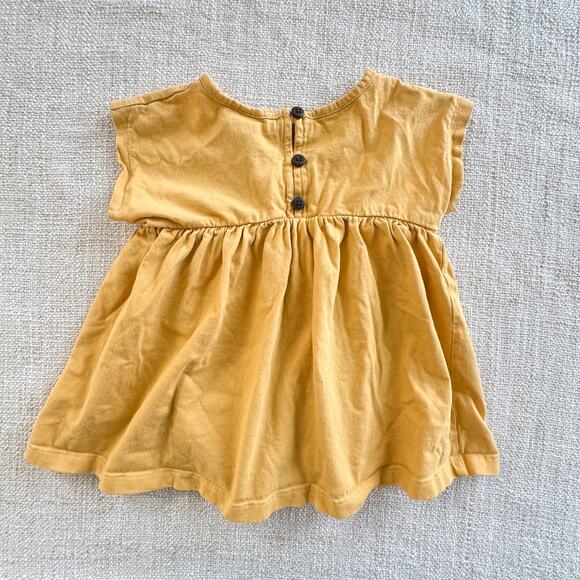 Maggie & Zoe Yellow Dress GUC 24mo - Picture 5 of 6